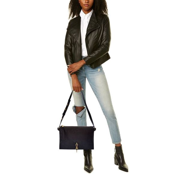 Allsaints Sheringham Leather Shoulder Bag - Picture 4 of 4